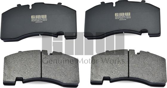 GMW BDP29171BW - Set placute frana,frana disc aaoparts.ro