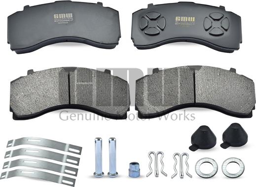 GMW BDP29244MC-P - Set placute frana,frana disc aaoparts.ro