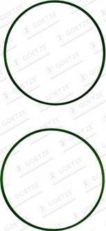 Goetze 50-030756-00 - Garnitura, galerie admisie aaoparts.ro