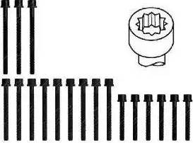 Goetze 22-39034B - Set surub, chiulasa aaoparts.ro