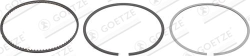 Goetze Engine 08-448507-00 - Set segmenti piston aaoparts.ro