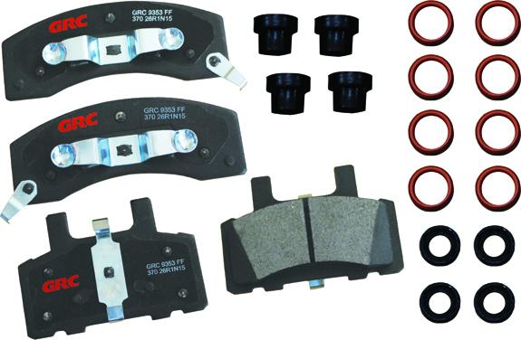 GRC GMD370 - Set placute frana,frana disc aaoparts.ro