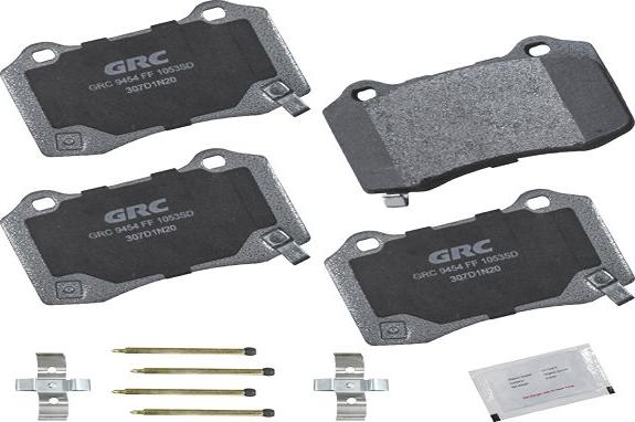 GRC GPRD1053SD - Set placute frana,frana disc aaoparts.ro