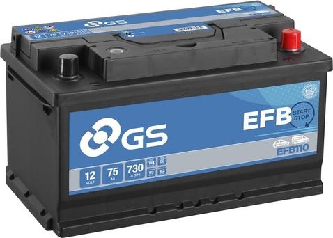 GS EFB110 - Baterie de pornire aaoparts.ro