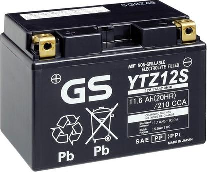 GS GS-YTZ12S - Baterie de pornire aaoparts.ro