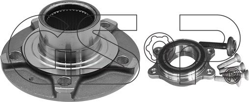 GSP 9442001K - Butuc roata aaoparts.ro
