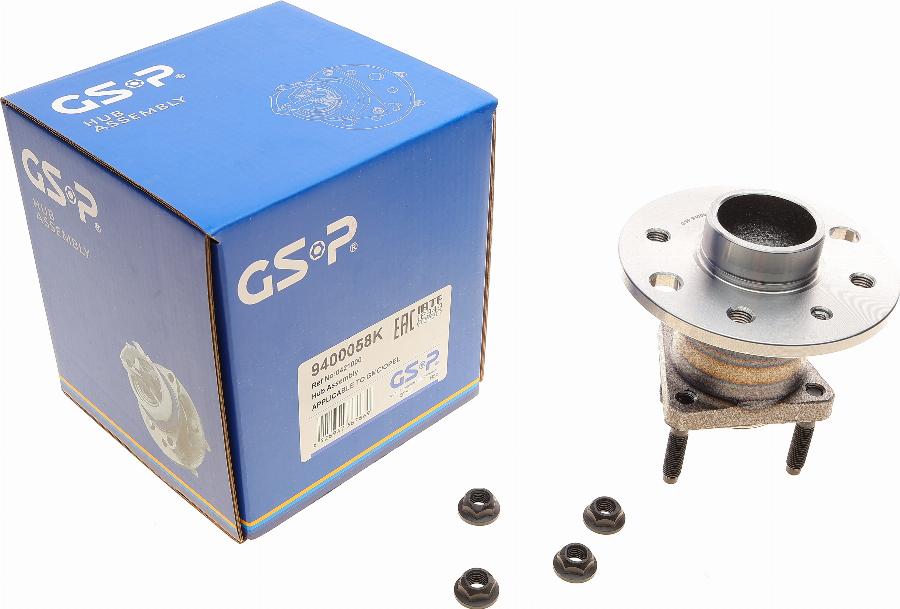 GSP 9400058K - Butuc roata aaoparts.ro