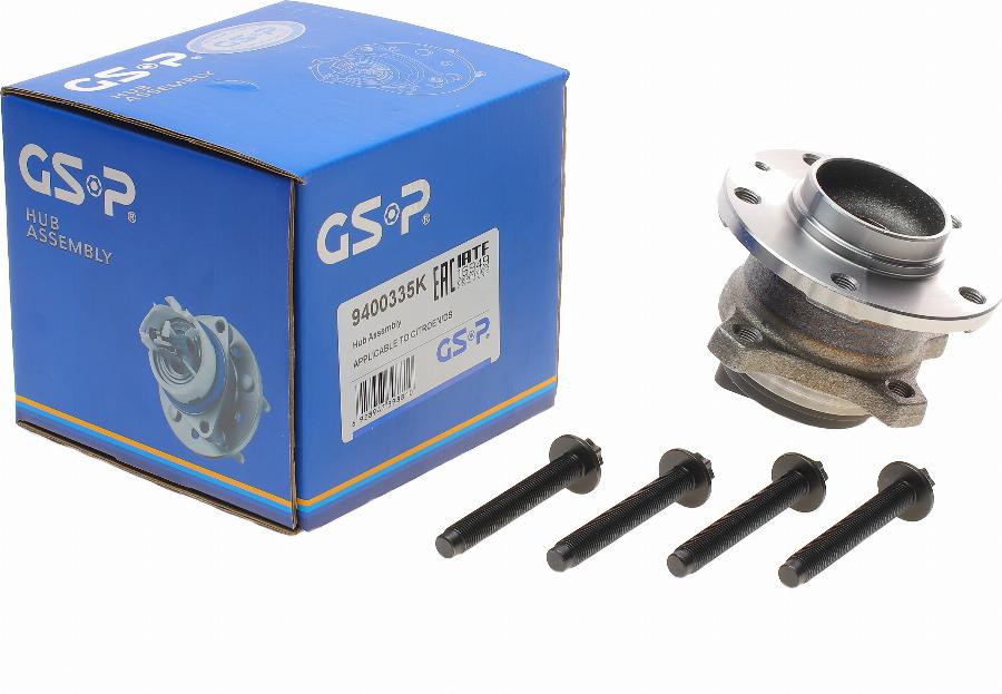 GSP 9400335K - Set rulment roata aaoparts.ro