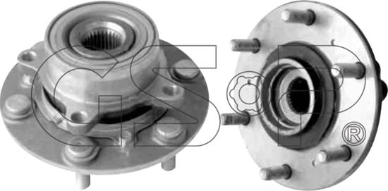 GSP 9330007 - Set rulment roata aaoparts.ro