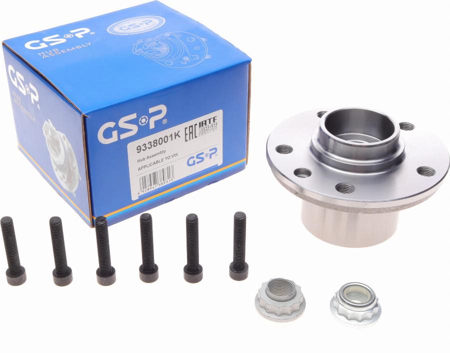 GSP 9338001K - Set rulment roata aaoparts.ro