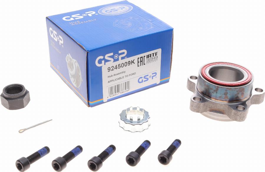 GSP 9245009K - Set rulment roata aaoparts.ro