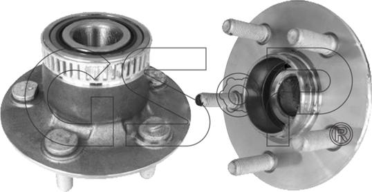 GSP 9228047 - Set rulment roata aaoparts.ro