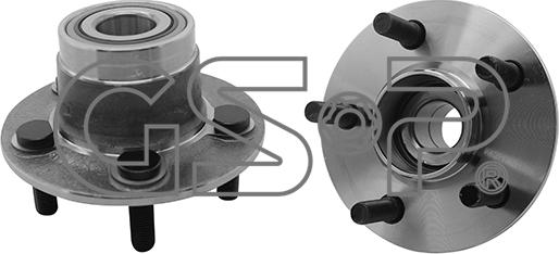 GSP 9228011 - Butuc roata aaoparts.ro