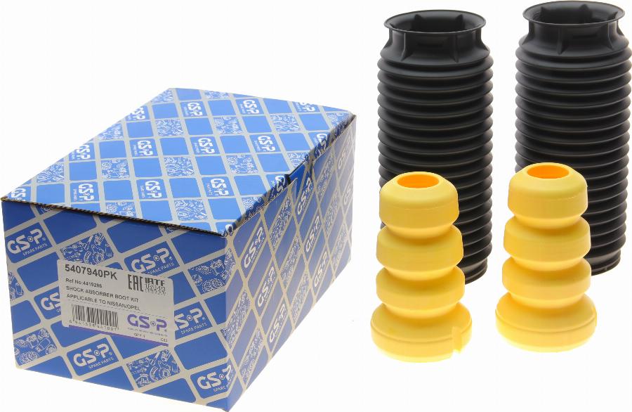 GSP 5407940PK - Chit protectie praf,amortizor aaoparts.ro