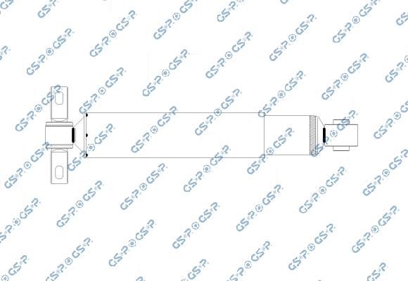 GSP 32176520 - Amortizor aaoparts.ro