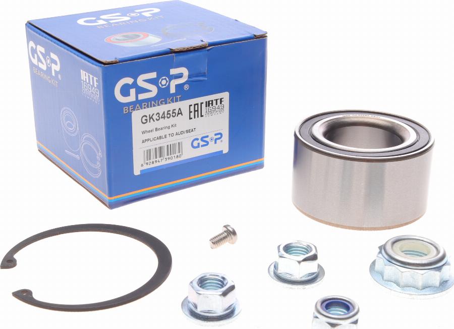 GSP GK3455A - Set rulment roata aaoparts.ro