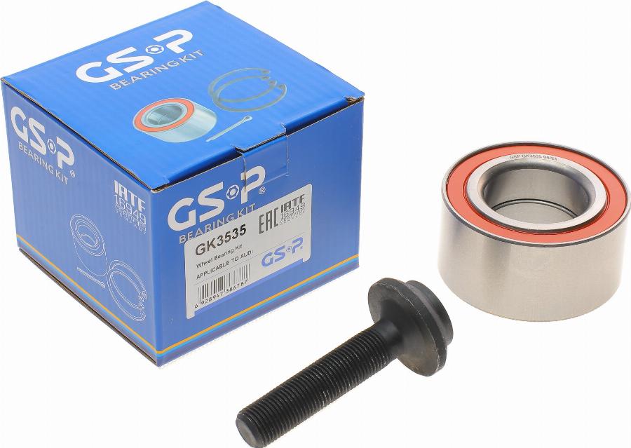 GSP GK3535 - Set rulment roata aaoparts.ro