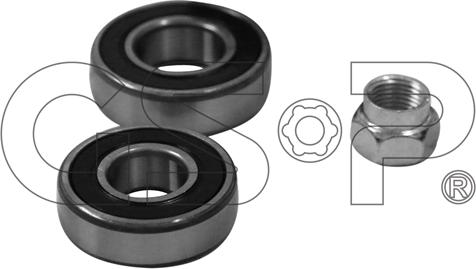 GSP GK3717 - Set rulment roata aaoparts.ro