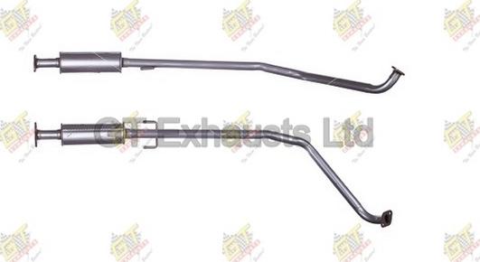 GT Exhausts GDW027 - Toba esapamet intermediara aaoparts.ro