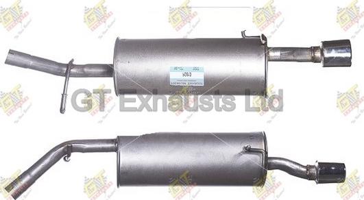 GT Exhausts GPG813 - Toba esapament finala aaoparts.ro