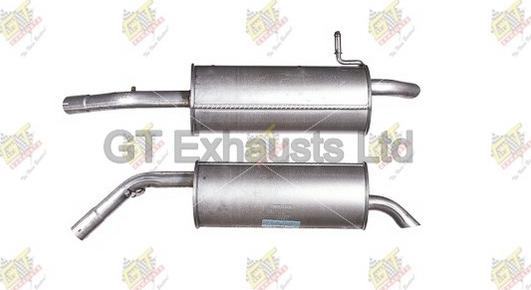 GT Exhausts GPG812 - Toba esapament finala aaoparts.ro