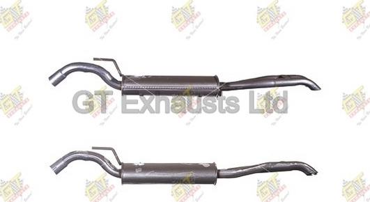 GT Exhausts GVW409 - Toba esapament finala aaoparts.ro