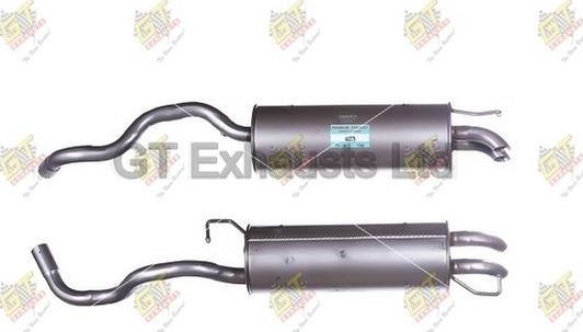 GT Exhausts GVW585 - Toba esapament finala aaoparts.ro