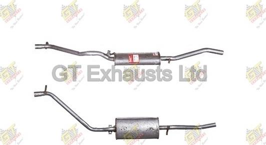 GT Exhausts GVW152 - Toba esapament finala aaoparts.ro
