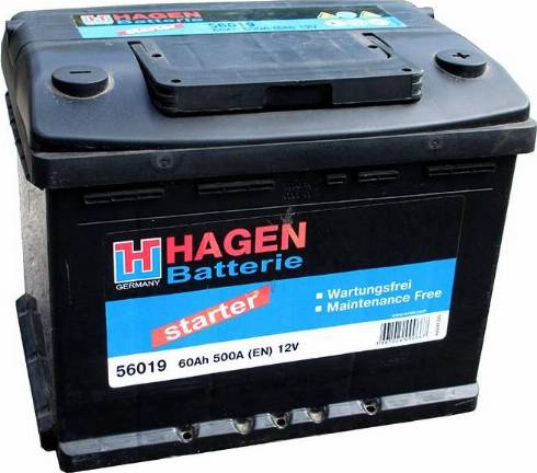 Hagen 56019 - Baterie de pornire aaoparts.ro