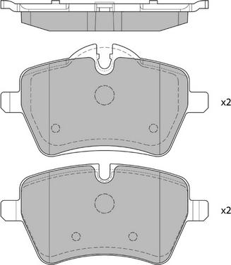 Hagen GP1799 - Set placute frana,frana disc aaoparts.ro