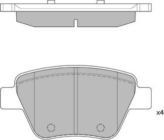Hagen GP2314 - Set placute frana,frana disc aaoparts.ro