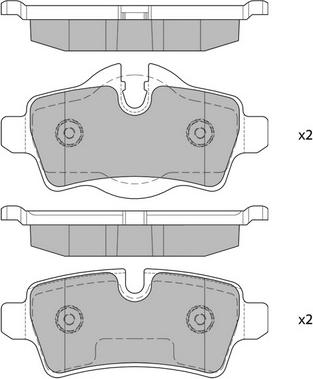 Hagen GP2246 - Set placute frana,frana disc aaoparts.ro