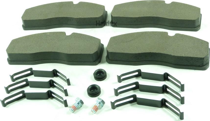 Haldex 1911269010 - Set placute frana,frana disc aaoparts.ro