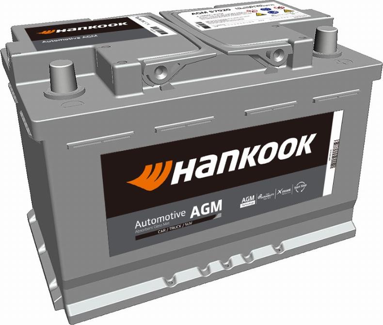 Hankook AGM 57020 - Baterie de pornire aaoparts.ro