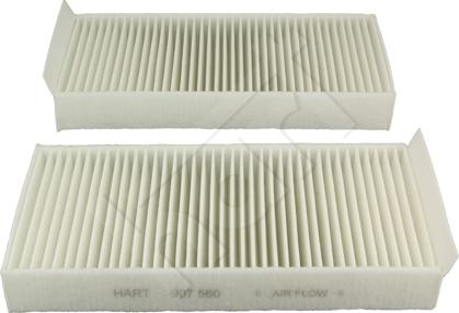 Hart 907 560 - Filtru, aer habitaclu aaoparts.ro