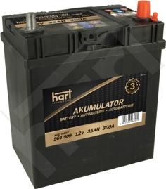 Hart 564 509 - Baterie de pornire aaoparts.ro