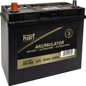 Hart 564 501 - Baterie de pornire aaoparts.ro