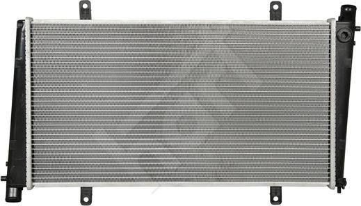 Hart 641 308 - Radiator, racire motor aaoparts.ro