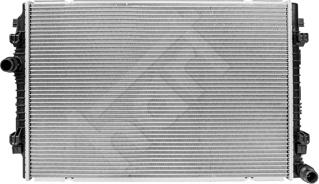 Hart 641 291 - Radiator, racire motor aaoparts.ro