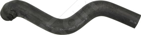 Hart 607 158 - Furtun radiator aaoparts.ro