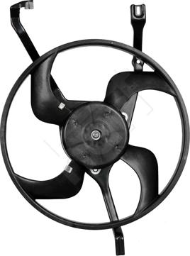 Hart 612 637 - Ventilator, radiator aaoparts.ro