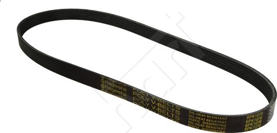 Hart 334 020 - Curea transmisie cu caneluri aaoparts.ro