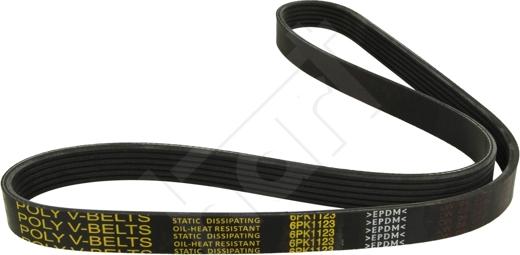Hart 338 067 - Curea transmisie cu caneluri aaoparts.ro