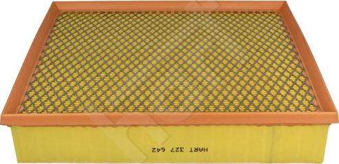 Hart 327 642 - Filtru aer aaoparts.ro