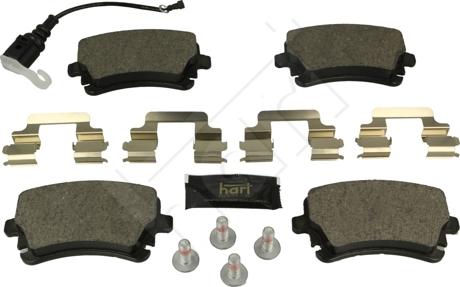Hart 248 999 - Set placute frana,frana disc aaoparts.ro