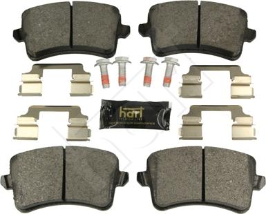 Hart 248 998 - Set placute frana,frana disc aaoparts.ro