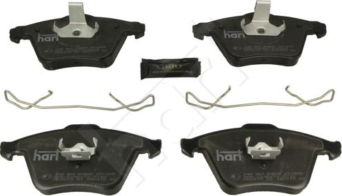 Hart 248 983 - Set placute frana,frana disc aaoparts.ro