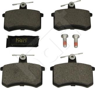 Hart 248 877 - Set placute frana,frana disc aaoparts.ro