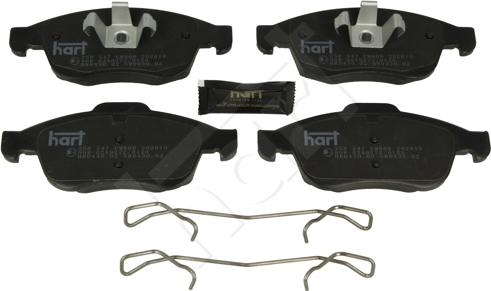 Hart 258 547 - Set placute frana,frana disc aaoparts.ro