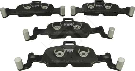 Hart 253 774 - Set placute frana,frana disc aaoparts.ro